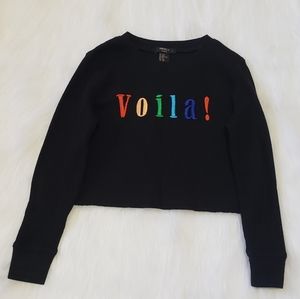 Thermal Crop Girls Shirt